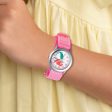 Disney Girls Ariel Pink Strap Time Teacher Watch Hot on Sale