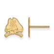 14k Yellow Gold East Carolina University XS (Tiny) Post Earrings Online