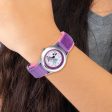 Disney Girls Vampirina & Demi Purple Strap Time Teacher Watch For Sale