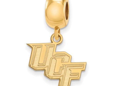 14k Gold Plated Silver U of Central Florida Sm Dangle Bead Charm Online