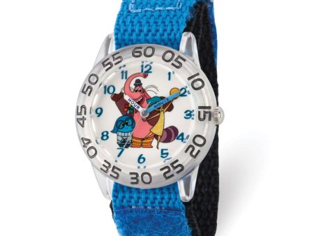 Disney Girls Inside Out Blue Nylon Band Time Teacher Watch Online