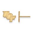 14k Yellow Gold Univ. of Central Florida XS (Tiny) Post Earrings For Cheap