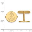 14k Gold Plated Silver U.S. Navy Cuff Links Sale