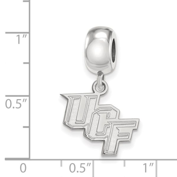 Sterling Silver Univ. of Central Florida Sm Dangle Bead Charm For Sale