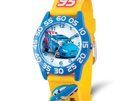 Disney Boys Cars Raoul Acrylic Time Teacher Watch For Discount