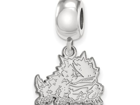 Sterling Silver Texas Christian University Sm Dangle Bead Charm Discount