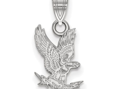 10k White Gold Air Force Academy Small Pendant Online Sale